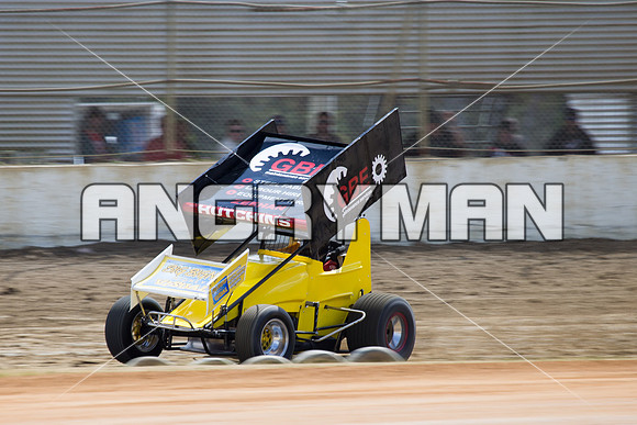 sprintcar 7 t7 tim hutchins - 2 - Latrobe Practice Day - 11th October 2014-3
