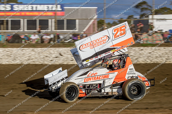 Sprintcar 25 V25 - 19 - Latrobe - 2nd Feb 2018 - WSS_-12