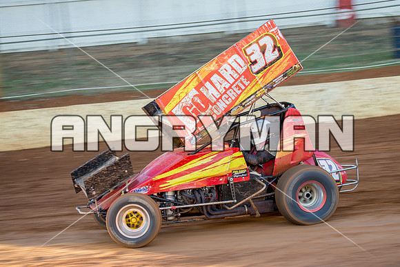 sprintcar 32 t32 nick anderson - 11 - Carrick Practice Session - 20th December 2014-18
