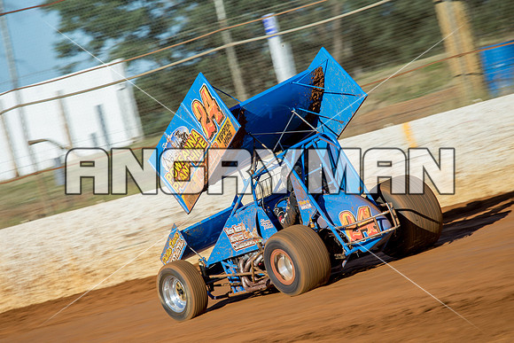 sprintcar 24 t24 brad whitchurch - 11 - Carrick Practice Session - 20th December 2014-9