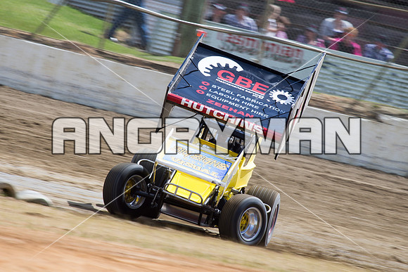 sprintcar 7 t7 tim hutchins - 2 - Latrobe Practice Day - 11th October 2014-4