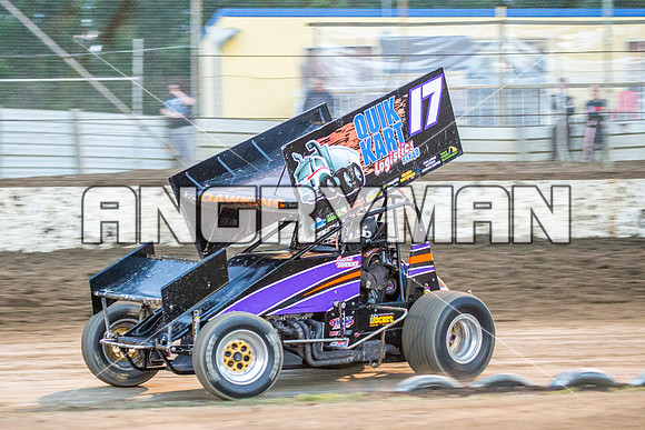 sprintcar 17 t17 jason dawkins - 7 - Hobart - 22nd Nov 2014-10