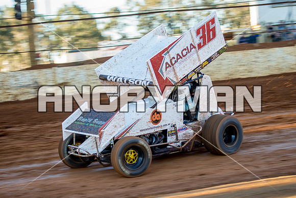 sprintcar 36 t36 terry watson - 11 - Carrick Practice Session - 20th December 2014-18