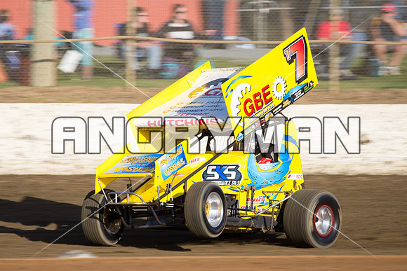 sprintcar 7 t7 tim hutchins - 4 - Latrobe - 25th October 2014-2