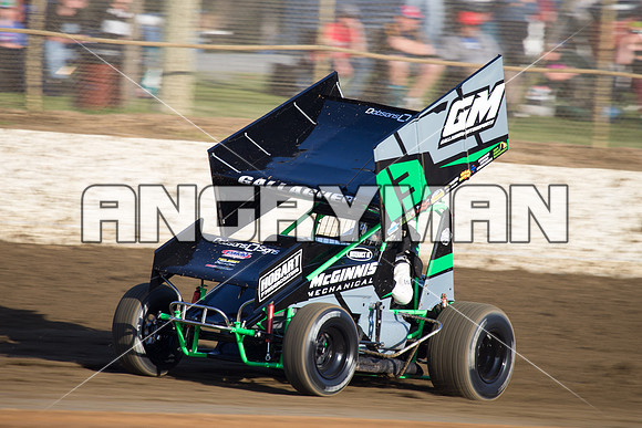 sprintcar 13 T13 Chris Gallagher - 4 - Latrobe - 25th October 2014-2