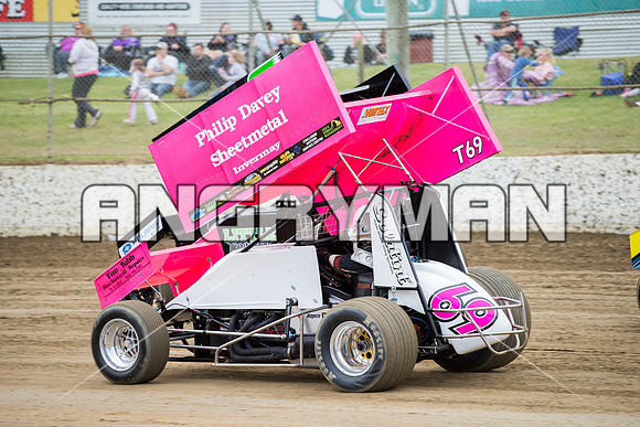 sprintcar 69 t69 michael parker - 4 - Latrobe - 25th October 2014-2