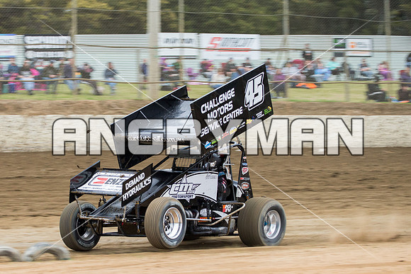 sprintcar 45 t45 Kurt Luttrell - 4 - Latrobe - 25th October 2014-8