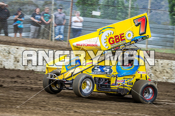 sprintcar 7 t7 tim hutchins - 7 - Hobart - 22nd Nov 2014-2