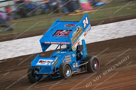 sprintcar 24 t24 shaun robins - 4 - Latrobe 22nd Oct 2011