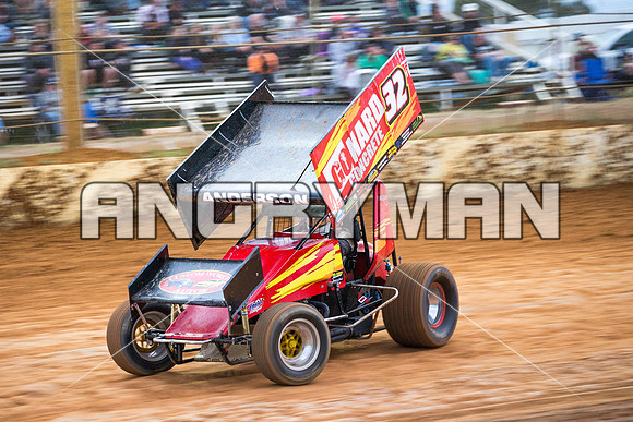 sprintcar 32 t32 nick anderson - 6 - Carrick - 8th Nov 2014-5