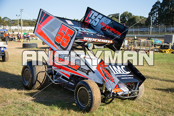 sprintcar 55 t55 jamie bricknell - 4 - Latrobe - 25th October 2014