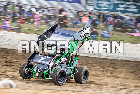 sprintcar 13 T13 Chris Gallagher - 9 - Latrobe - 6th December 2014