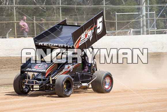 sprintcar 5 t5 adrian redpath - 2 - Latrobe Practice Day - 11th October 2014