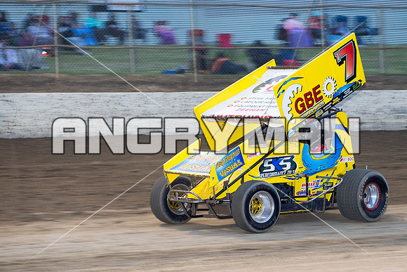 sprintcar 7 t7 tim hutchins - 4 - Latrobe - 25th October 2014-6