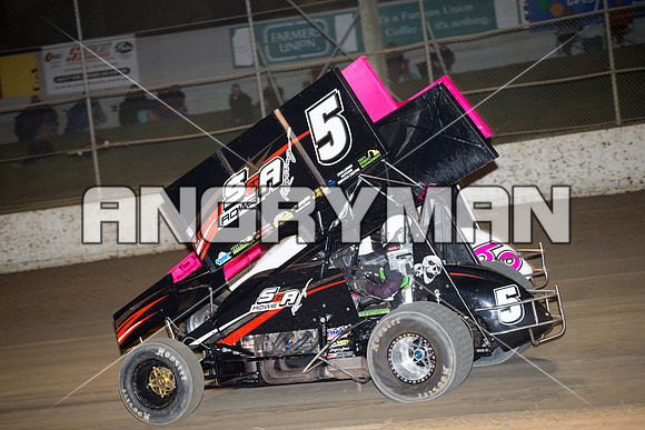 sprintcar 5 t5 adrian redpath - 4 - Latrobe - 25th October 2014-7