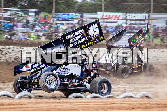 sprintcar 45 t45 Kurt Luttrell - 9 - Latrobe - 6th December 2014-6