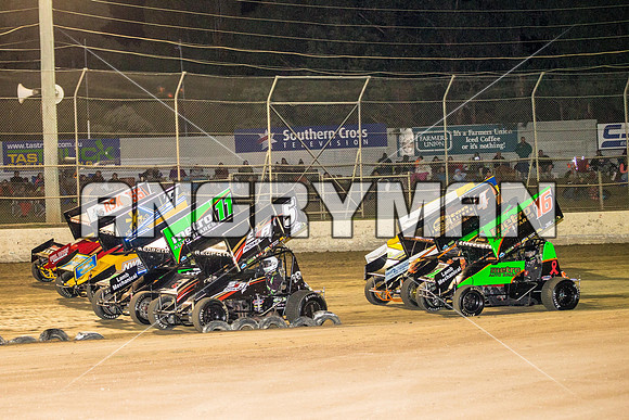 Sprintcar 5 T5 - 30 - Latrobe - 9th April 2016-9
