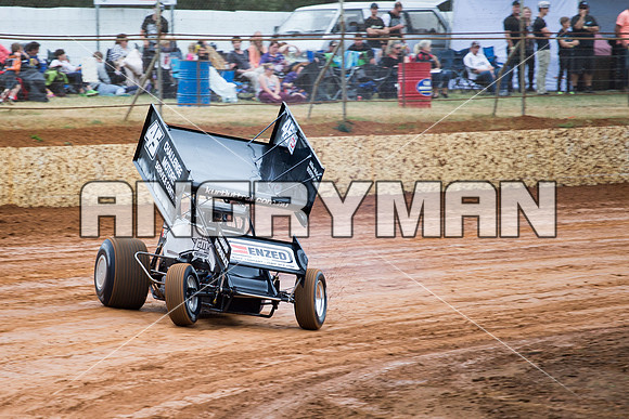 sprintcar 45 t45 Kurt Luttrell - 6 - Carrick - 8th Nov 2014-2