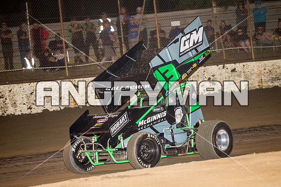 sprintcar 13 T13 Chris Gallagher - 7 - Hobart - 22nd Nov 2014-12