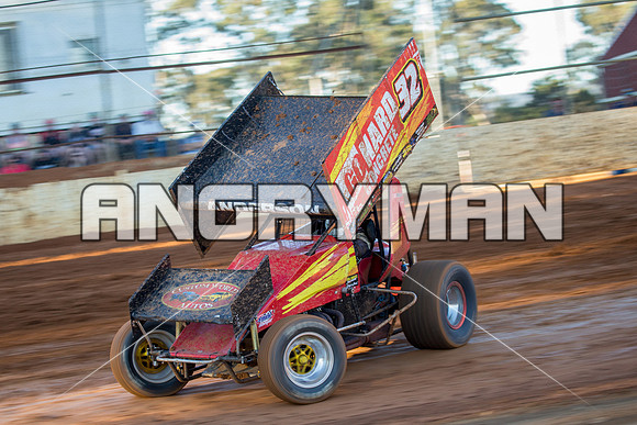 sprintcar 32 t32 nick anderson - 11 - Carrick Practice Session - 20th December 2014-16
