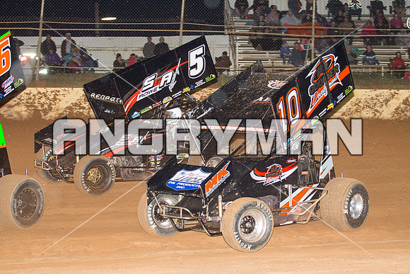 sprintcar 10 t10 callum zizek - 6 - Carrick - 8th Nov 2014-5