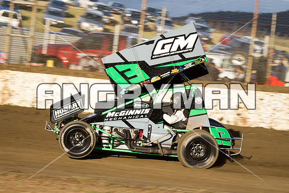 sprintcar 13 T13 Chris Gallagher - 7 - Hobart - 22nd Nov 2014-4
