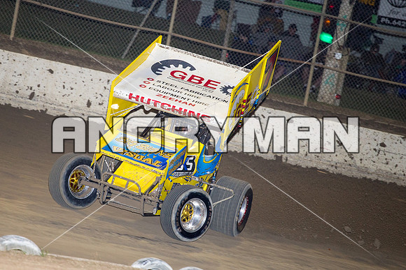 sprintcar 7 t7 tim hutchins - 4 - Latrobe - 25th October 2014-9