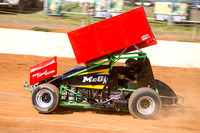 sprintcar 13 T13 Chris Gallagher - 1 - Carrick Practice Day - 20th Sep 2014-10