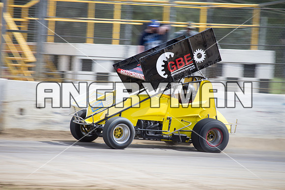 sprintcar 7 t7 tim hutchins - 2 - Latrobe Practice Day - 11th October 2014-7