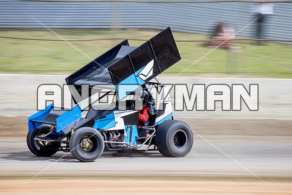 sprintcar 41 t41 damian robins - 2 - Latrobe Practice Day - 11th October 2014-6