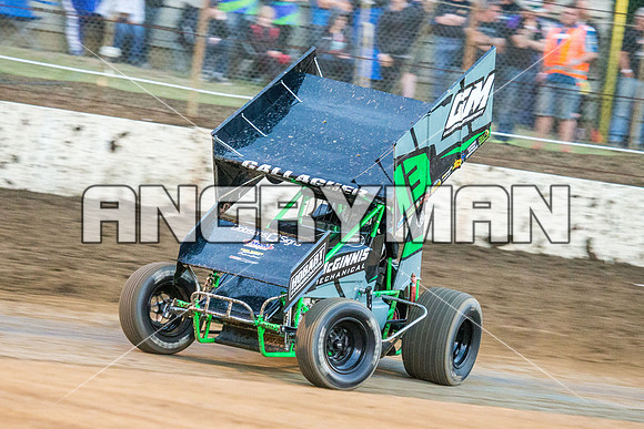 sprintcar 13 T13 Chris Gallagher - 7 - Hobart - 22nd Nov 2014-9