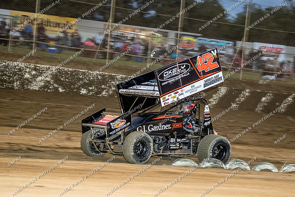 Sprintcar 42 V42 - 19 - Latrobe - 2nd Feb 2018 - WSS_-9