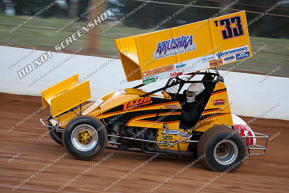 sprintcar 33 t33 jake krushka - 8 - Carrick Club Night 2nd December 2011-3