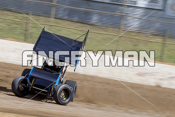sprintcar 41 t41 damian robins - 2 - Latrobe Practice Day - 11th October 2014-2