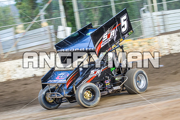 sprintcar 5 t5 adrian redpath - 7 - Hobart - 22nd Nov 2014-9