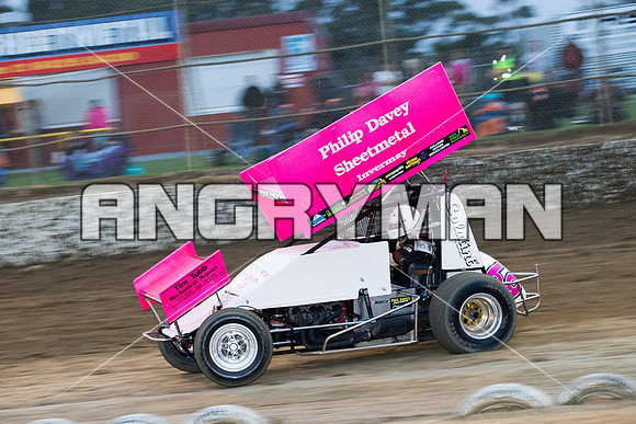 sprintcar 69 t69 michael parker - 4 - Latrobe - 25th October 2014-6