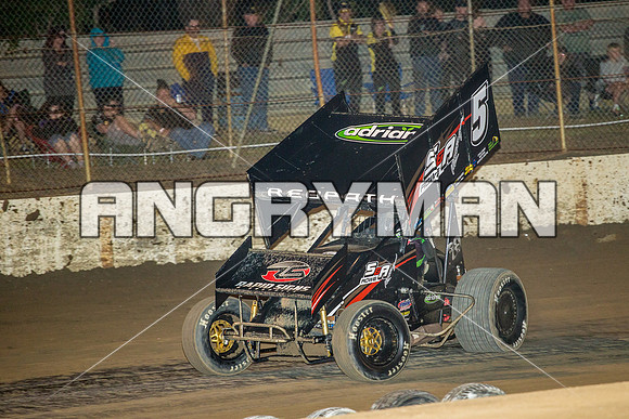 sprintcar 5 t5 adrian redpath - 7 - Hobart - 22nd Nov 2014-15