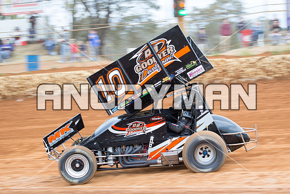 sprintcar 10 t10 callum zizek - 6 - Carrick - 8th Nov 2014-4