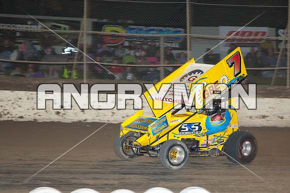 sprintcar 7 t7 tim hutchins - 9 - Latrobe - 6th December 2014-12
