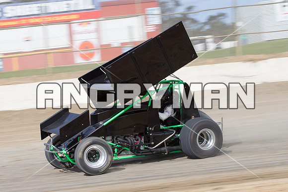 sprintcar 13 T13 Chris Gallagher - 2 - Latrobe Practice Day - 11th October 2014-10