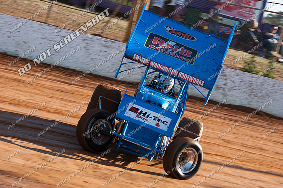 sprintcar 24 t24 shaun robins - Carrick Nov 6th