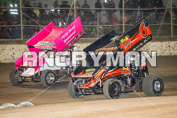 sprintcar 6 t6 steve rowe - 9 - Latrobe - 6th December 2014-16