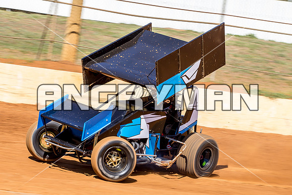sprintcar 41 t41 damian robins - 1 - Carrick Practice Day - 20th Sep 2014-4
