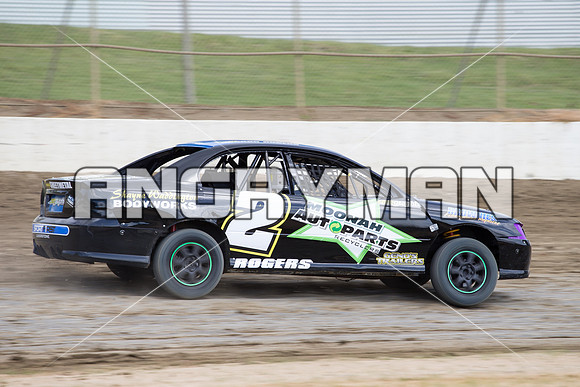 street stock 2 t2 jarrod rogers - 2 - Latrobe Practice Day - 11th October 2014-6