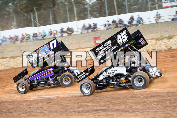 sprintcar 17 t17 jason dawkins - 6 - Carrick - 8th Nov 2014-3