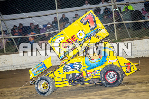 sprintcar 7 t7 tim hutchins - 9 - Latrobe - 6th December 2014-17