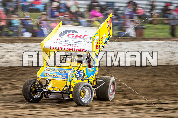 sprintcar 7 t7 tim hutchins - 9 - Latrobe - 6th December 2014