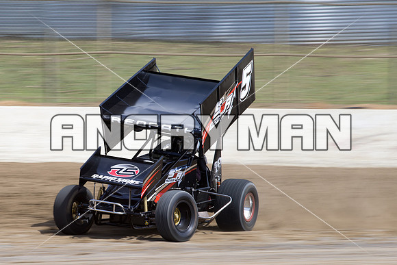 sprintcar 5 t5 adrian redpath - 2 - Latrobe Practice Day - 11th October 2014-6