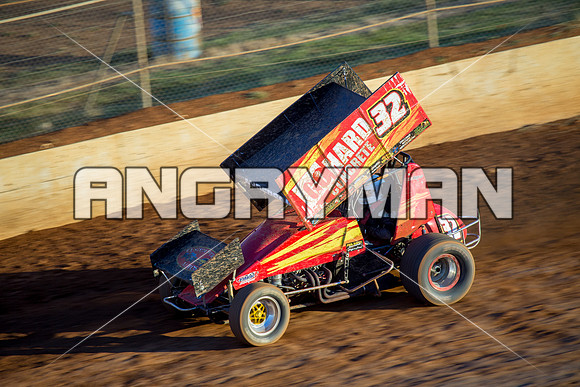 sprintcar 32 t32 nick anderson - 11 - Carrick Practice Session - 20th December 2014-30