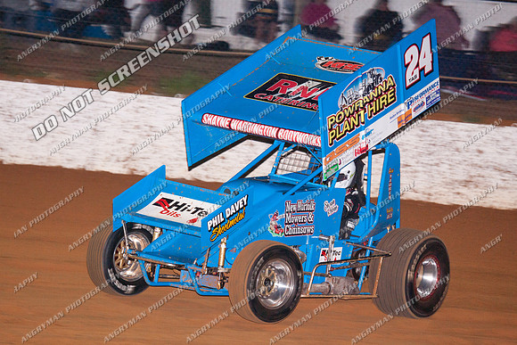 sprintcar 24 t24 shaun robins - Carrick Nov 6th-6